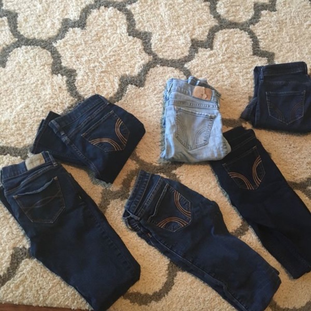 Hollister jeggings super skinny and shorts lot